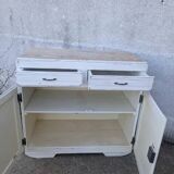 Buffet vintage white