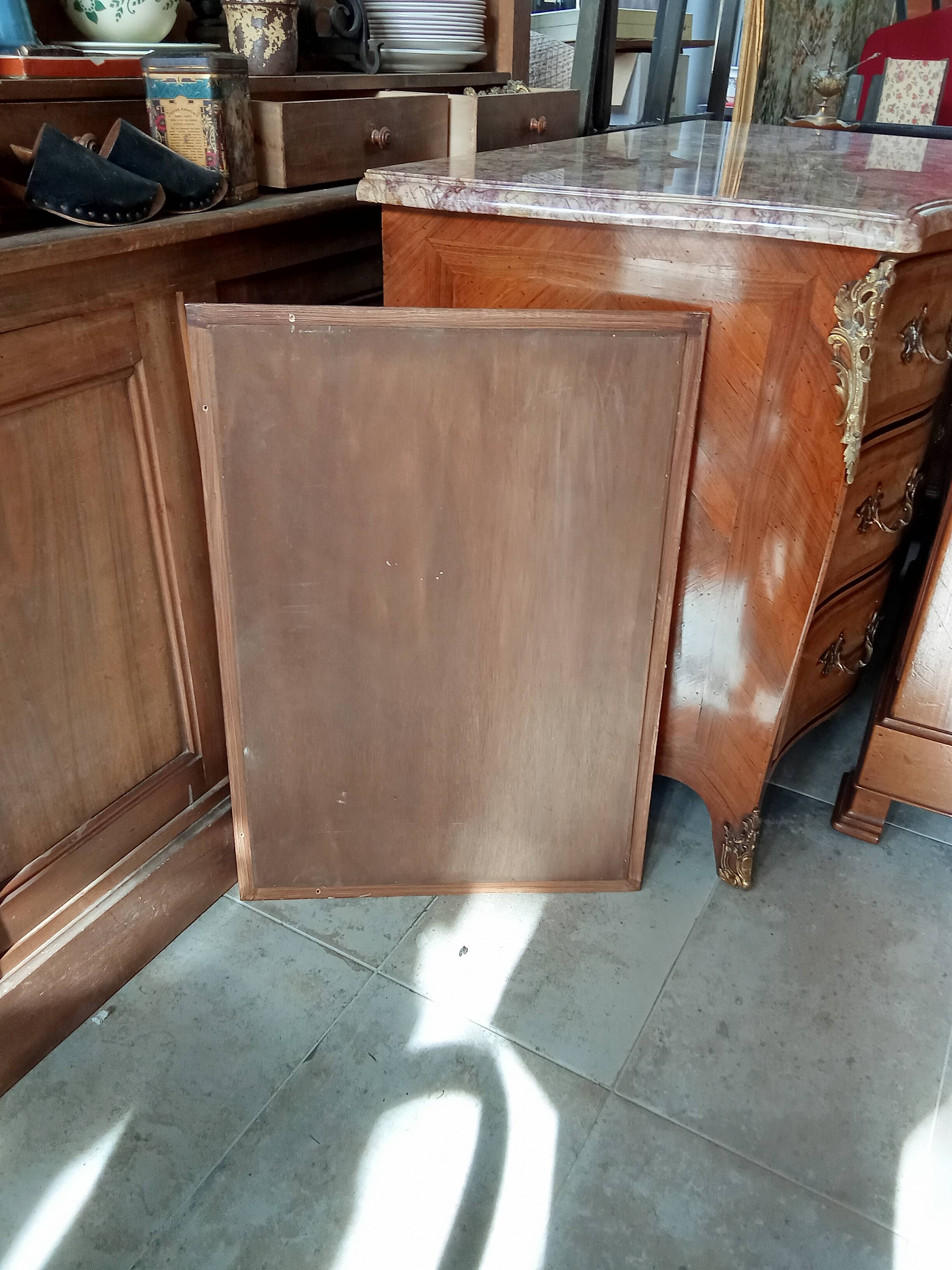 Antique gilded mirror