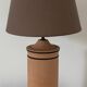 Lampe terracotta façon chanel vintage