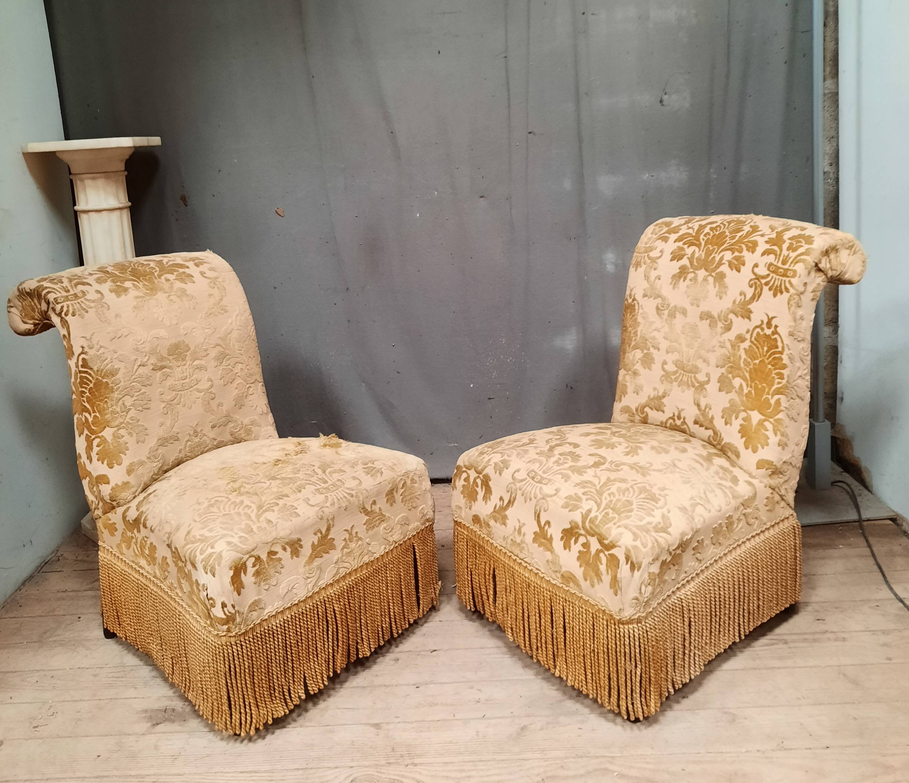 Pair of “toad” chairs