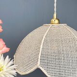 Suspension lamp vintage flower
