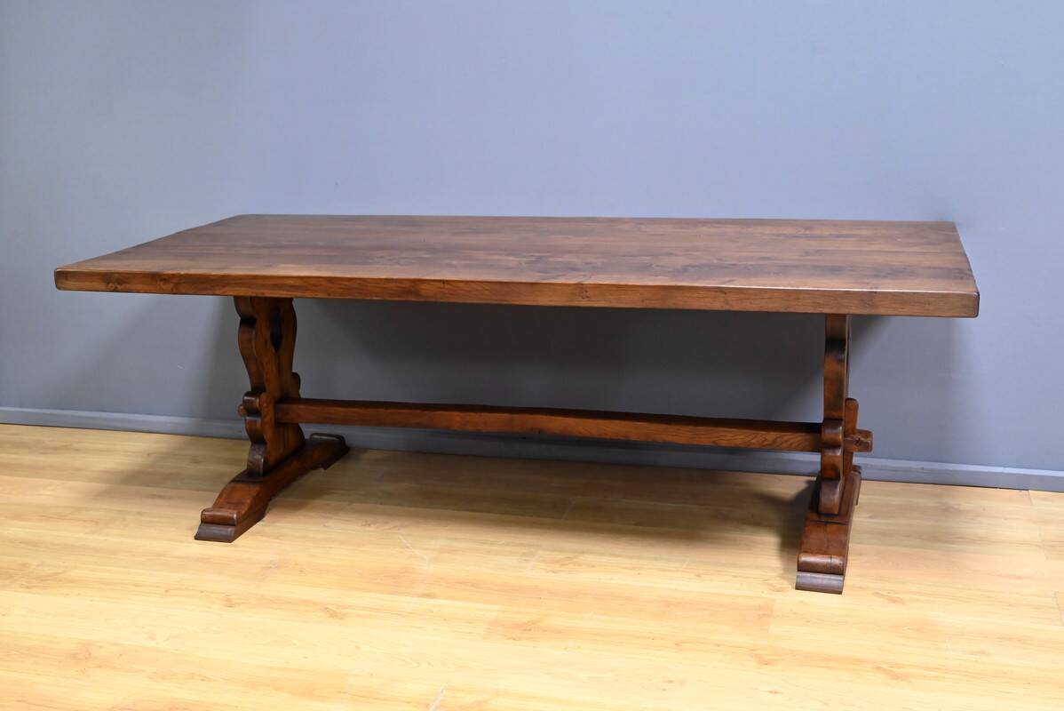 Table de monastère en chêne