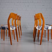 Teak chair model 71 by Niels Otto Möller for JL Möllers