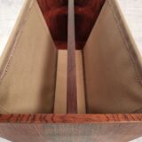 Scandinavian magazine holder - rosewood - ca 1960