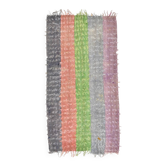 Tapis kilim vintage fait main multicolore 4x8, tapis pour salon, 128x248 cm