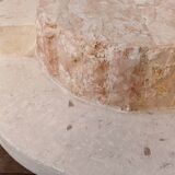 Magnussen Ponte, 1980 brutalist fossil stone coffee table