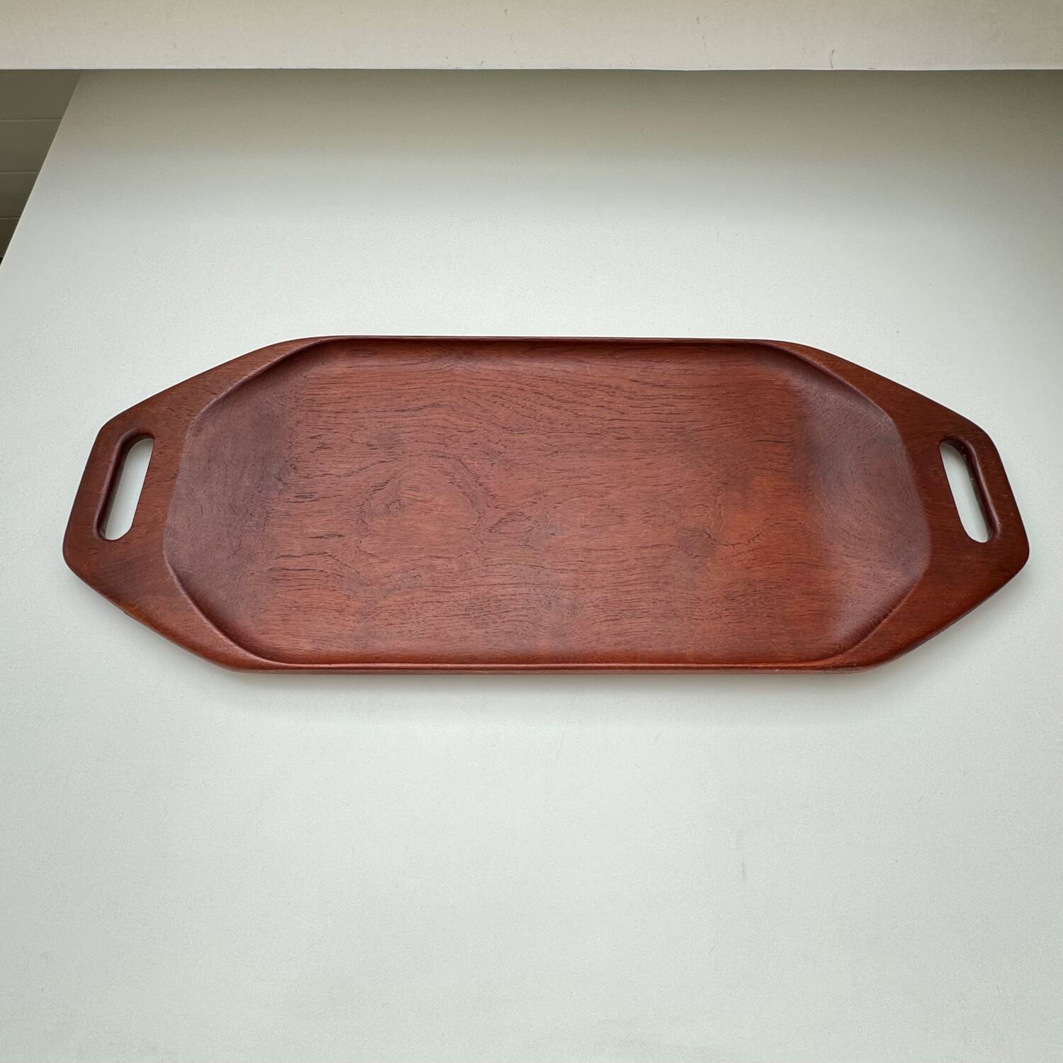 Large teak serving tray Digsmed Danemark