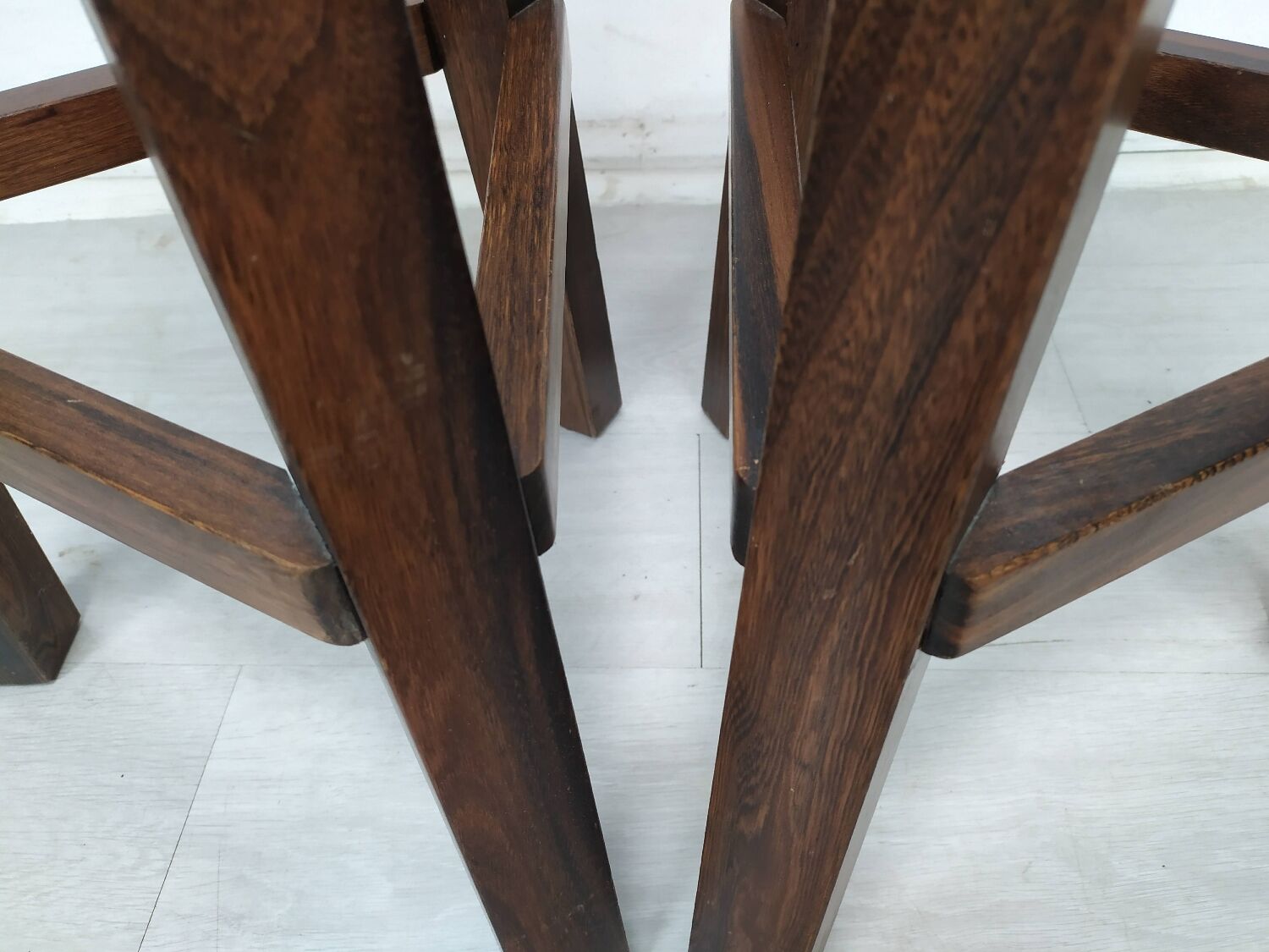 Brutalist bar stools