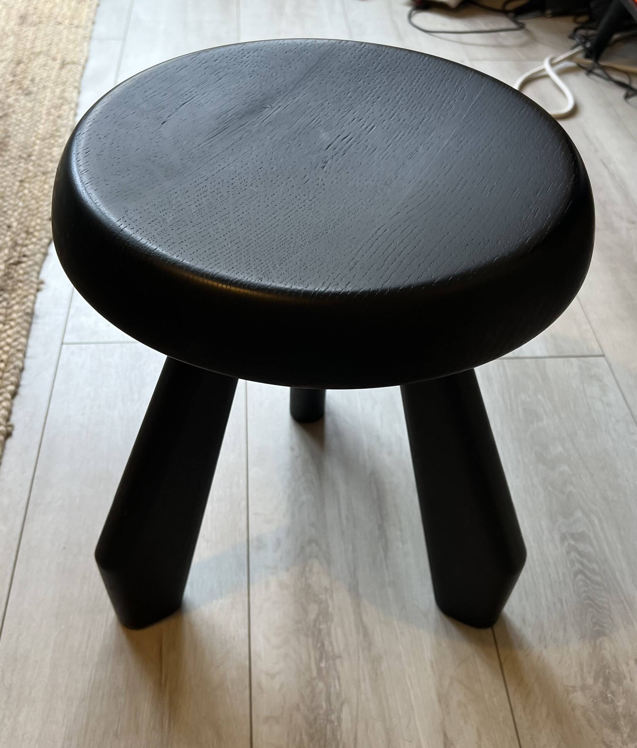 Meribel stool by Charlotte Perriand for Cassina