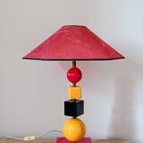 Vintage 80s colorful lamp