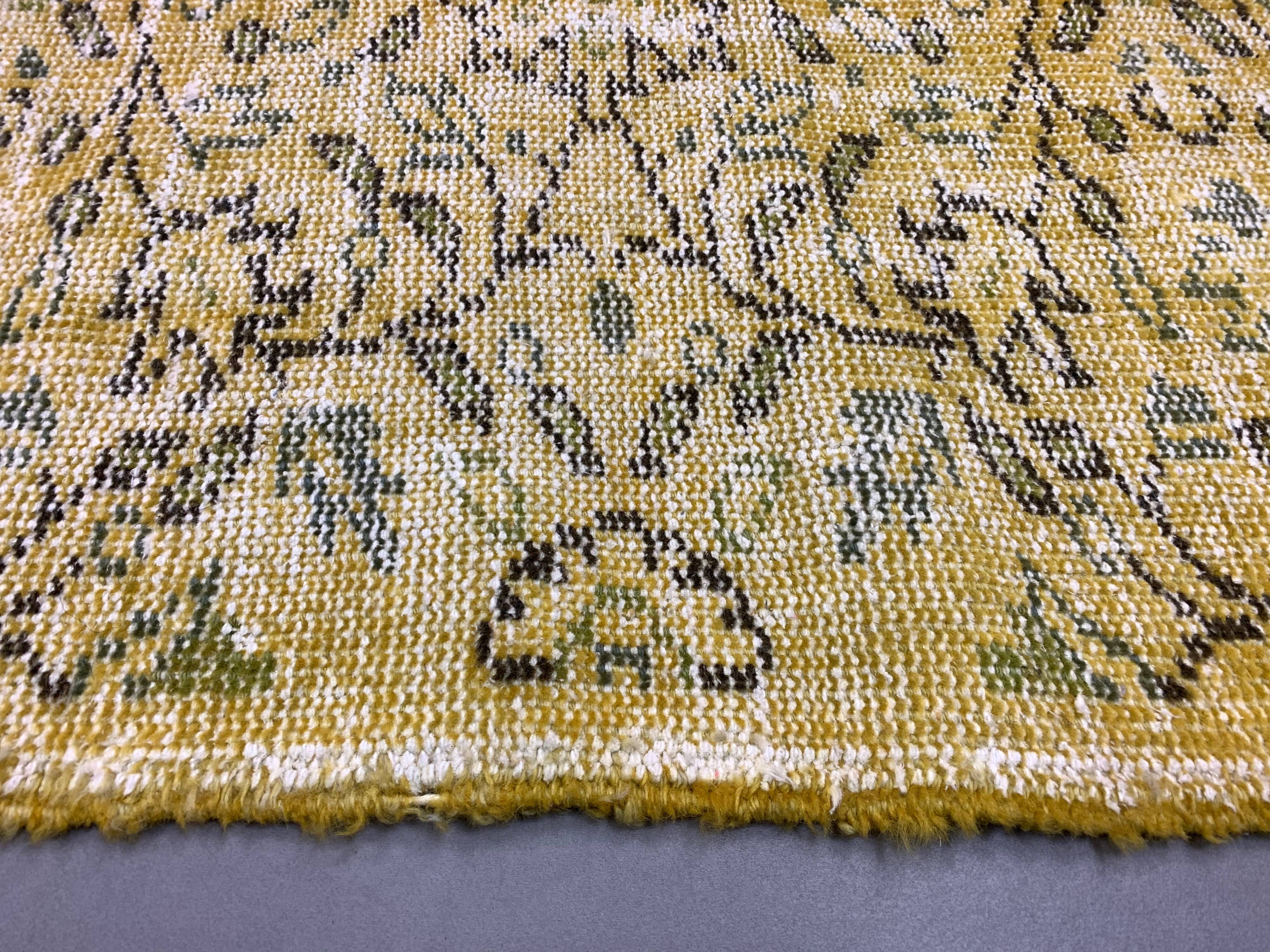 Distressed turkish runner 152x75 cm