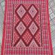 Berber margoum carpet with geometric patterns