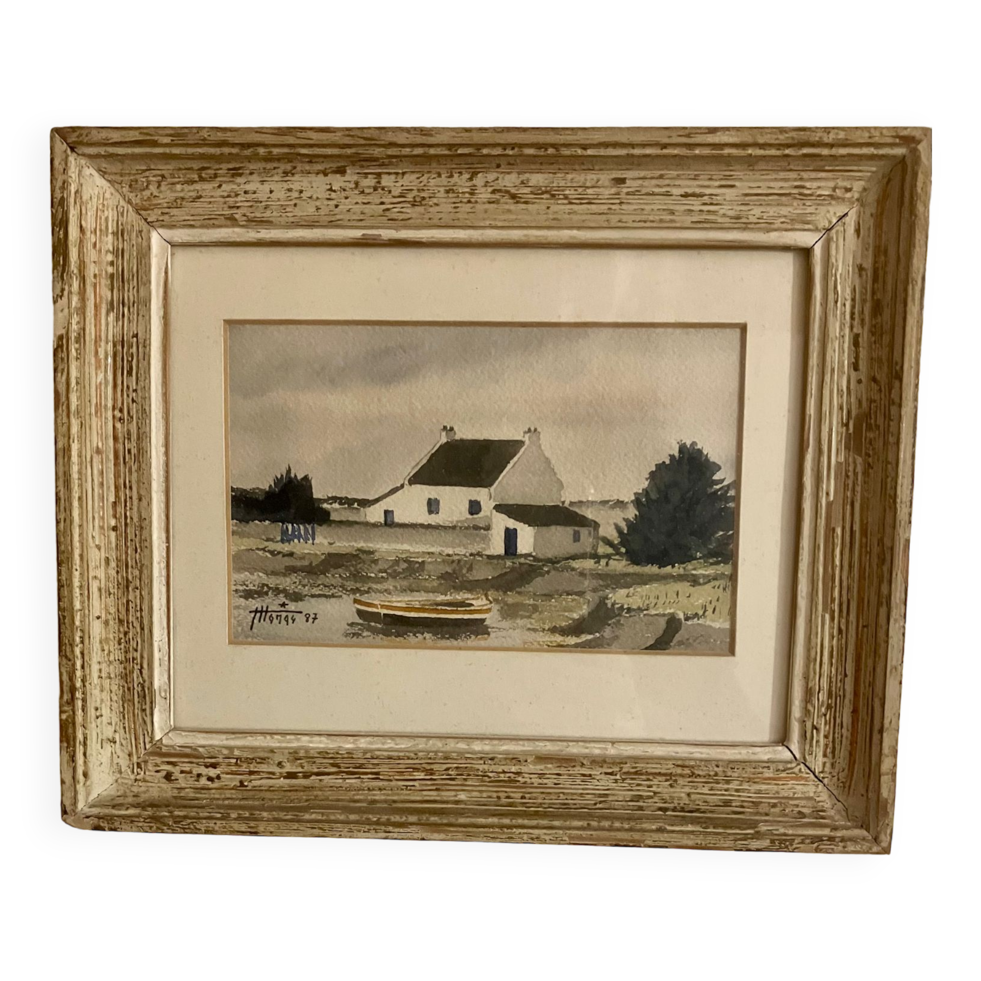 Marine painting painting