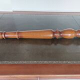 Wooden desk, leather top, extensions