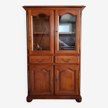 Display cabinet in alder