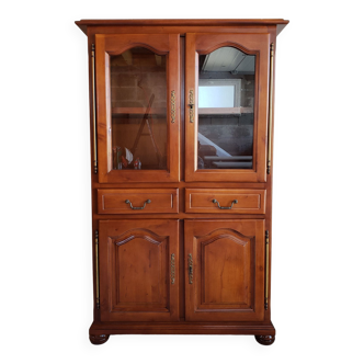 Display cabinet in alder