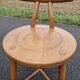 Set of 4 solid organic chairs