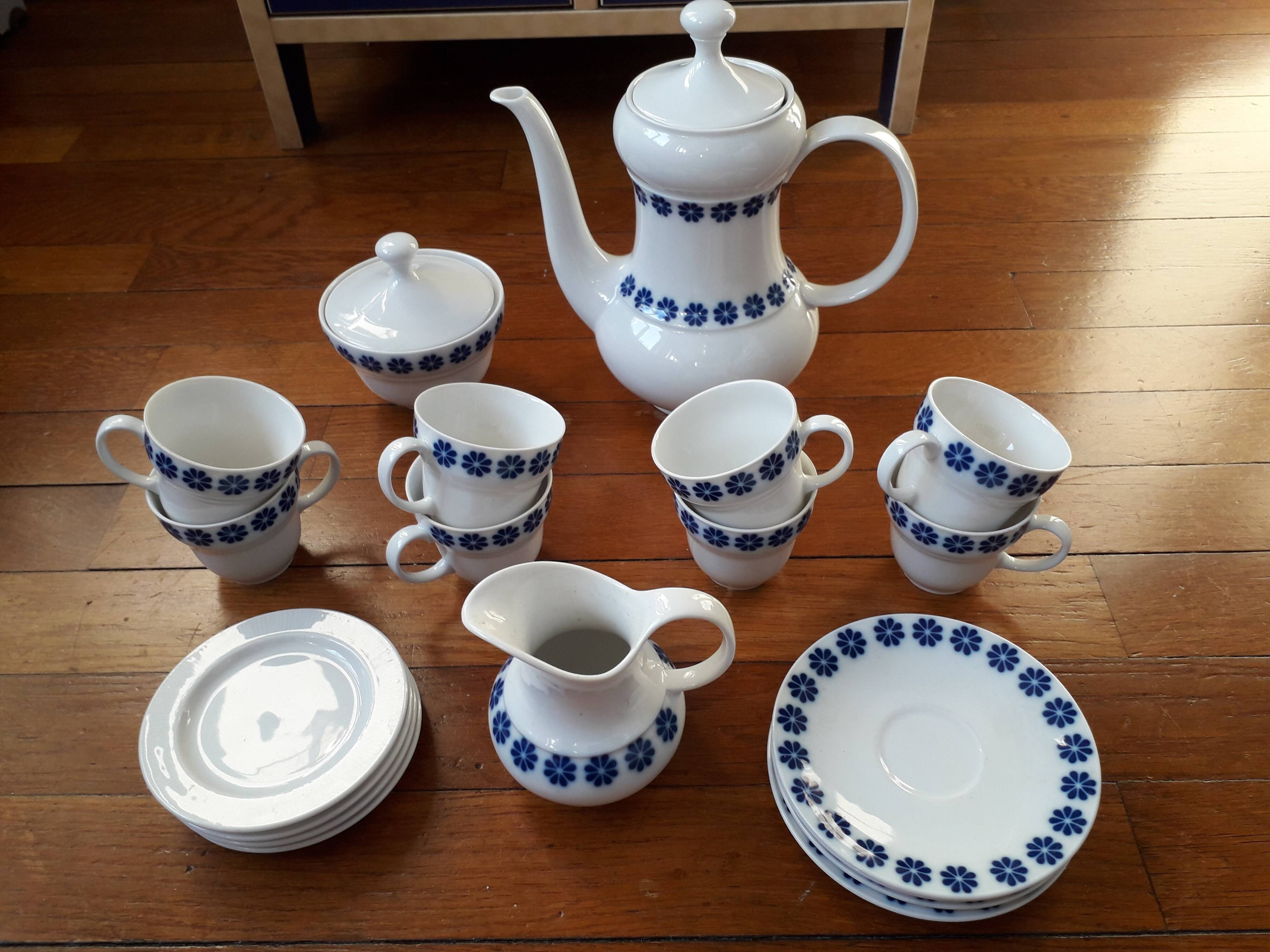 Vintage German ceramic coffee service