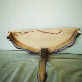 Small wooden console