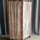 Vintage rattan screen