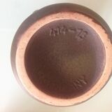 Beige and brown vase by Scheurich Keramik vintage 60s-70s
