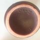 Beige and brown vase by Scheurich Keramik vintage 60s-70s