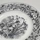 12 x earthenware plates from Creil and Montereau on the theme of harvest.