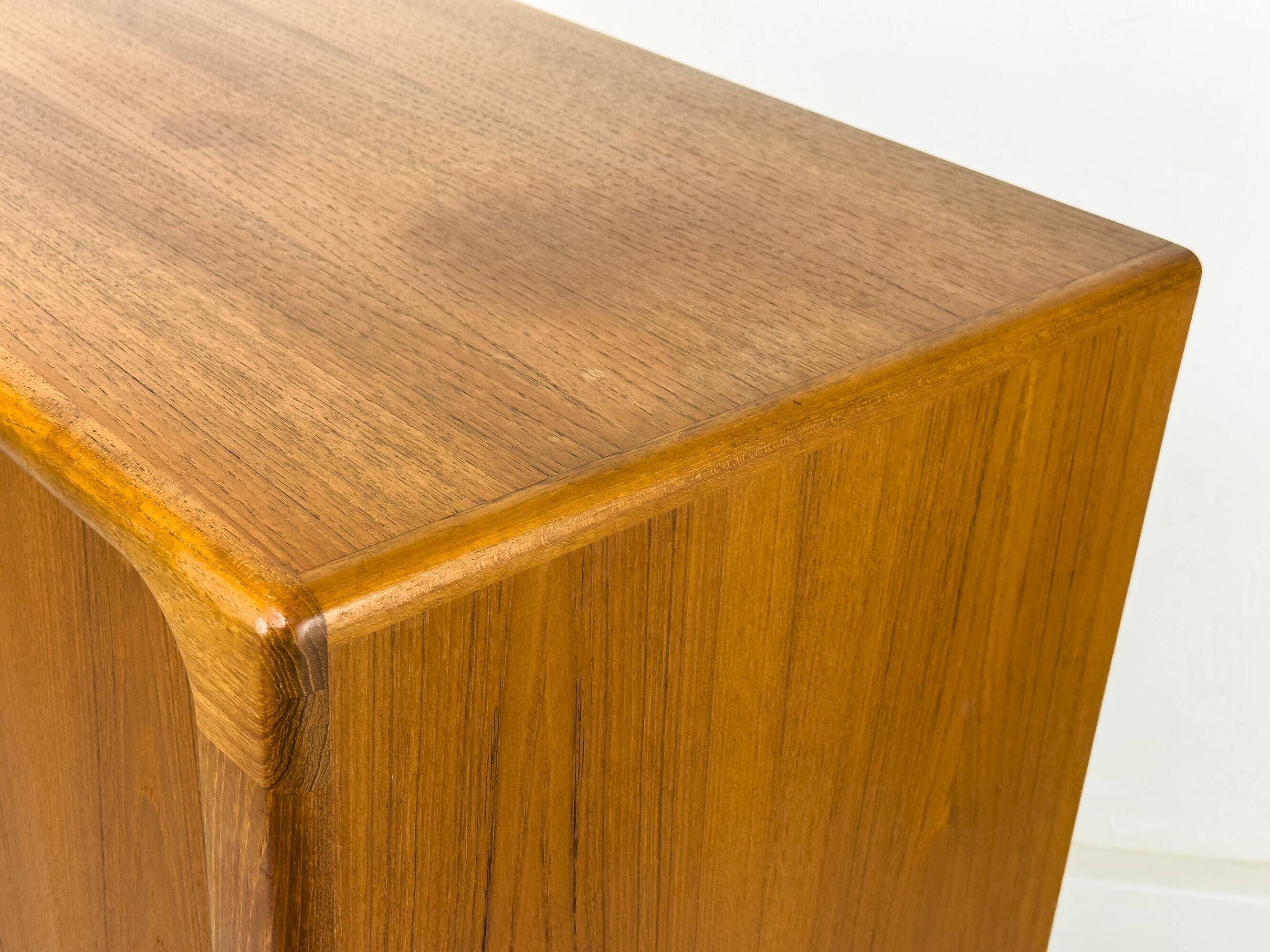 Danish Teak Hi-Fi Sideboard with Tambour Doors from Dyrlund, 1970s
