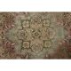 1970s Vintage Persian Handmade Wool Green Area Rug 285x390