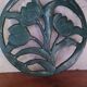 Dessous de plat en fonte vintage