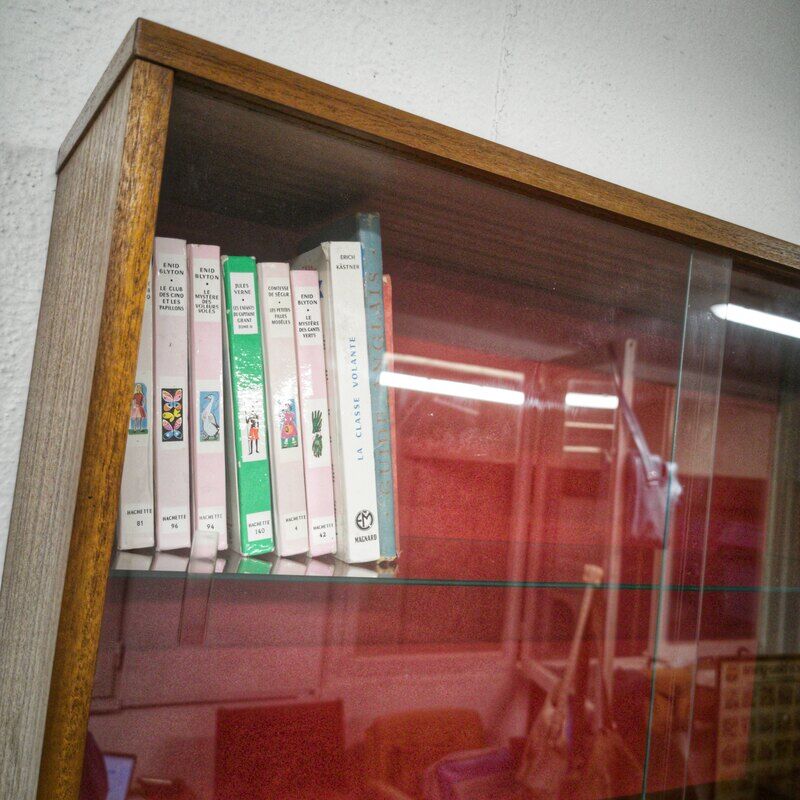 Wall display case from the 60s