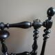 Napoleon III style wall-mounted coat rack
