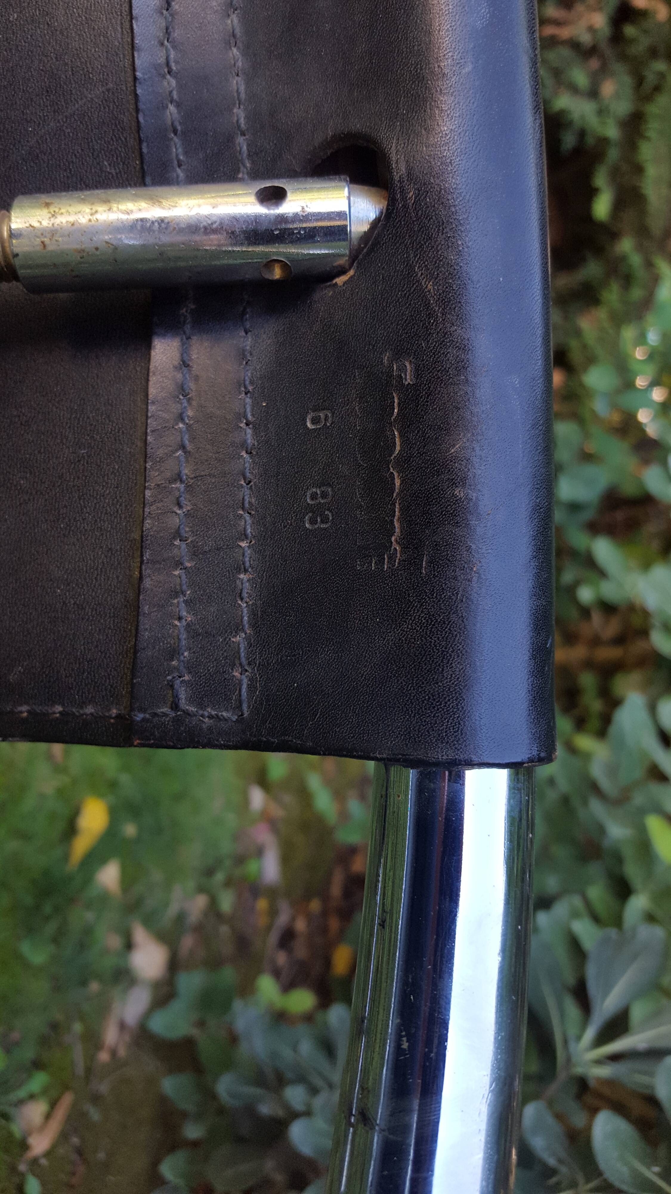 Chaise Mies van der Rohe for Fasem 1983