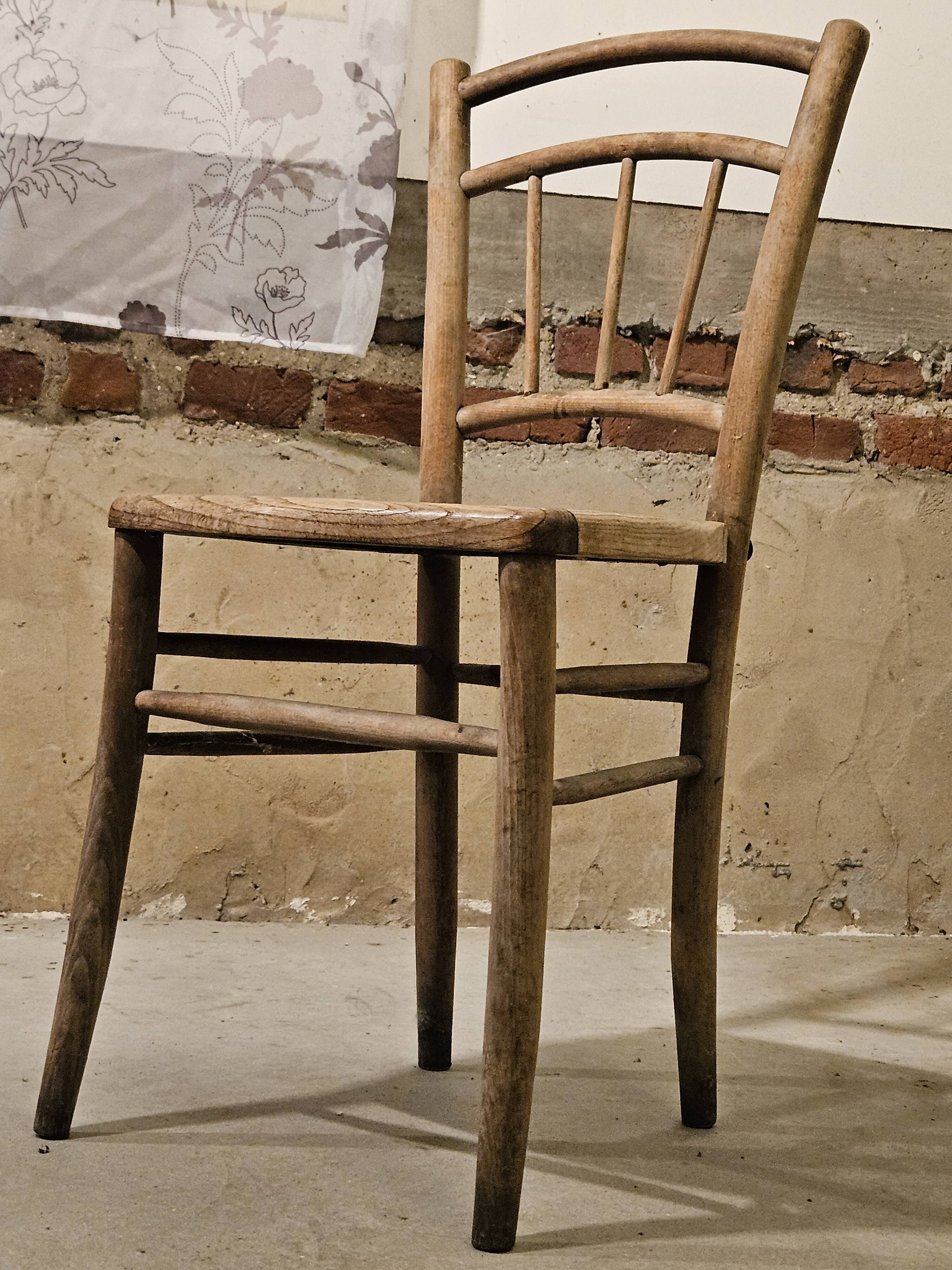 1950s bistro chair Baumann Thonet