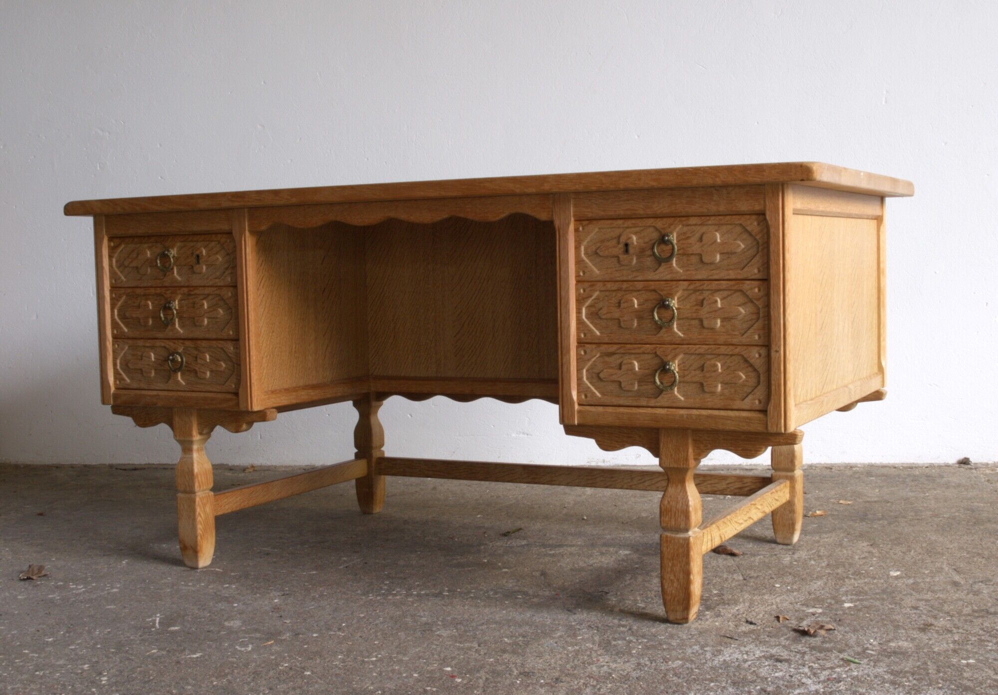Vintage danish writing desk 1970s