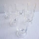 6 old wine glasses by Luminarc