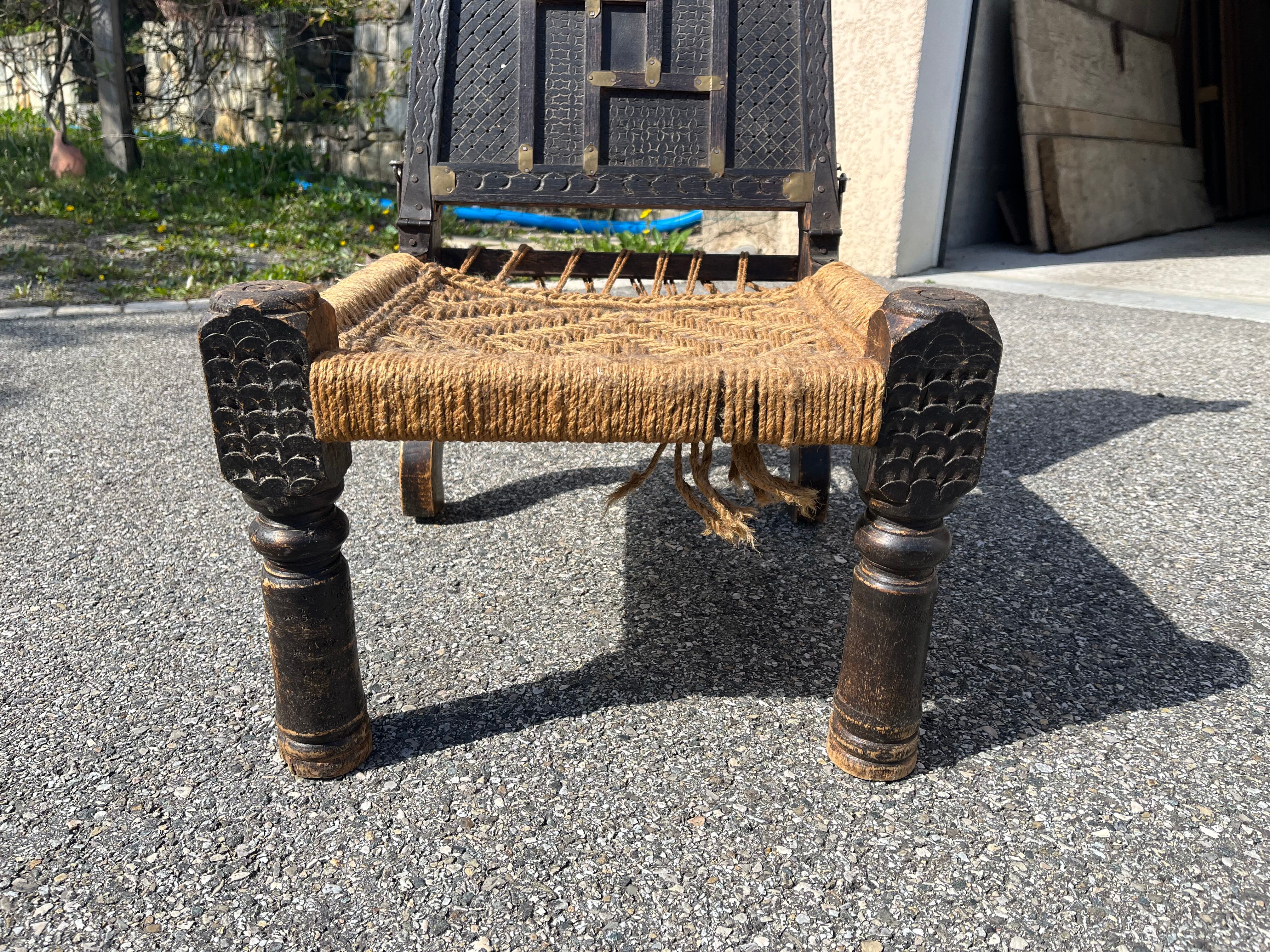 Ancient tribal chair