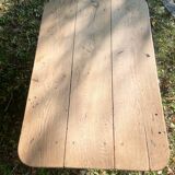Table basse de ferme en chêne massif