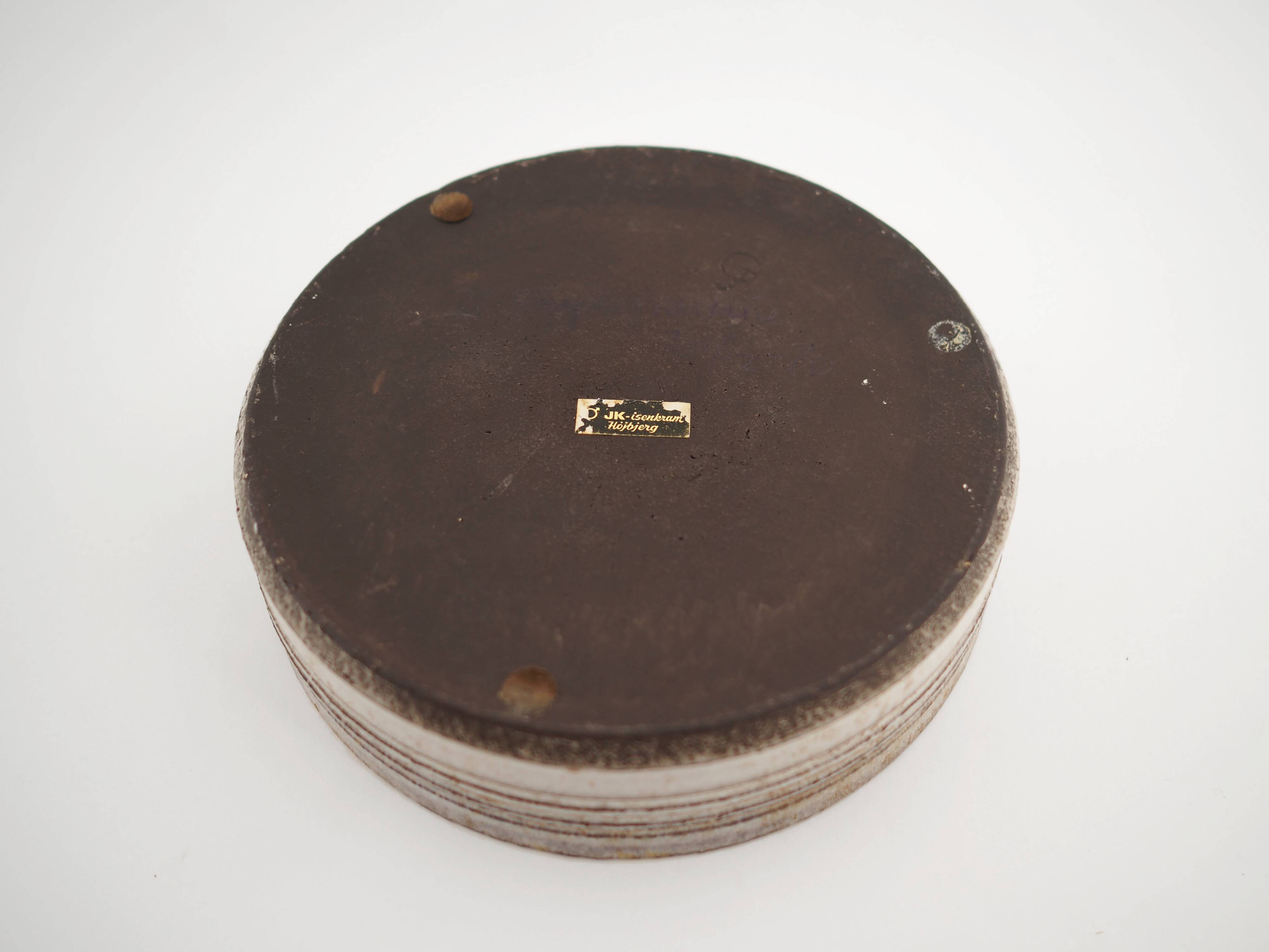 Ceramic platter, Danish design, 1960s, production: Denmark