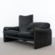 CASSINA MARALUNGA 2-SEAT SOFA BY VICO MAGISTRETTI
