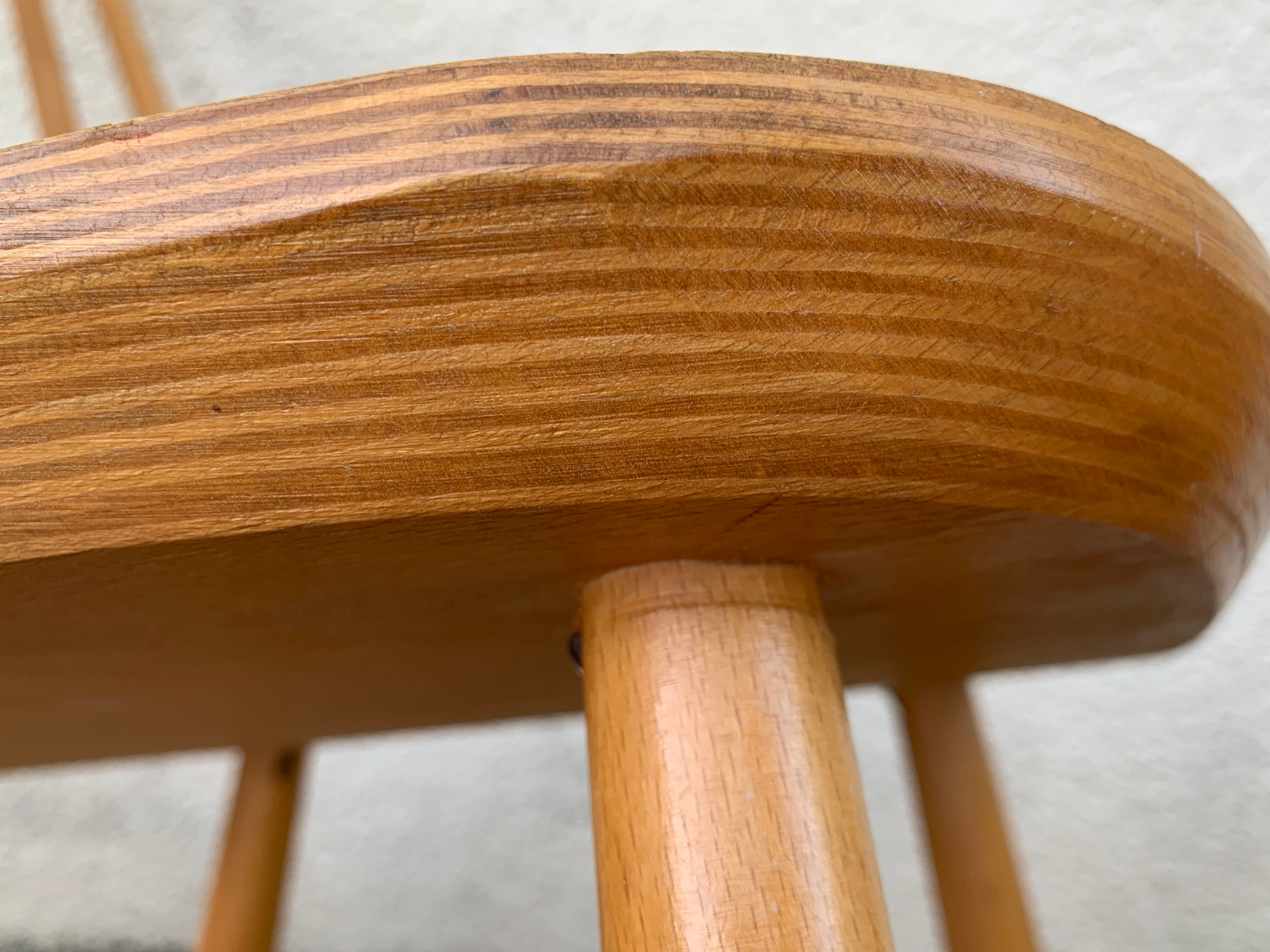 Chaises scandinaves Pinnstol ZPM Radomsko 1950