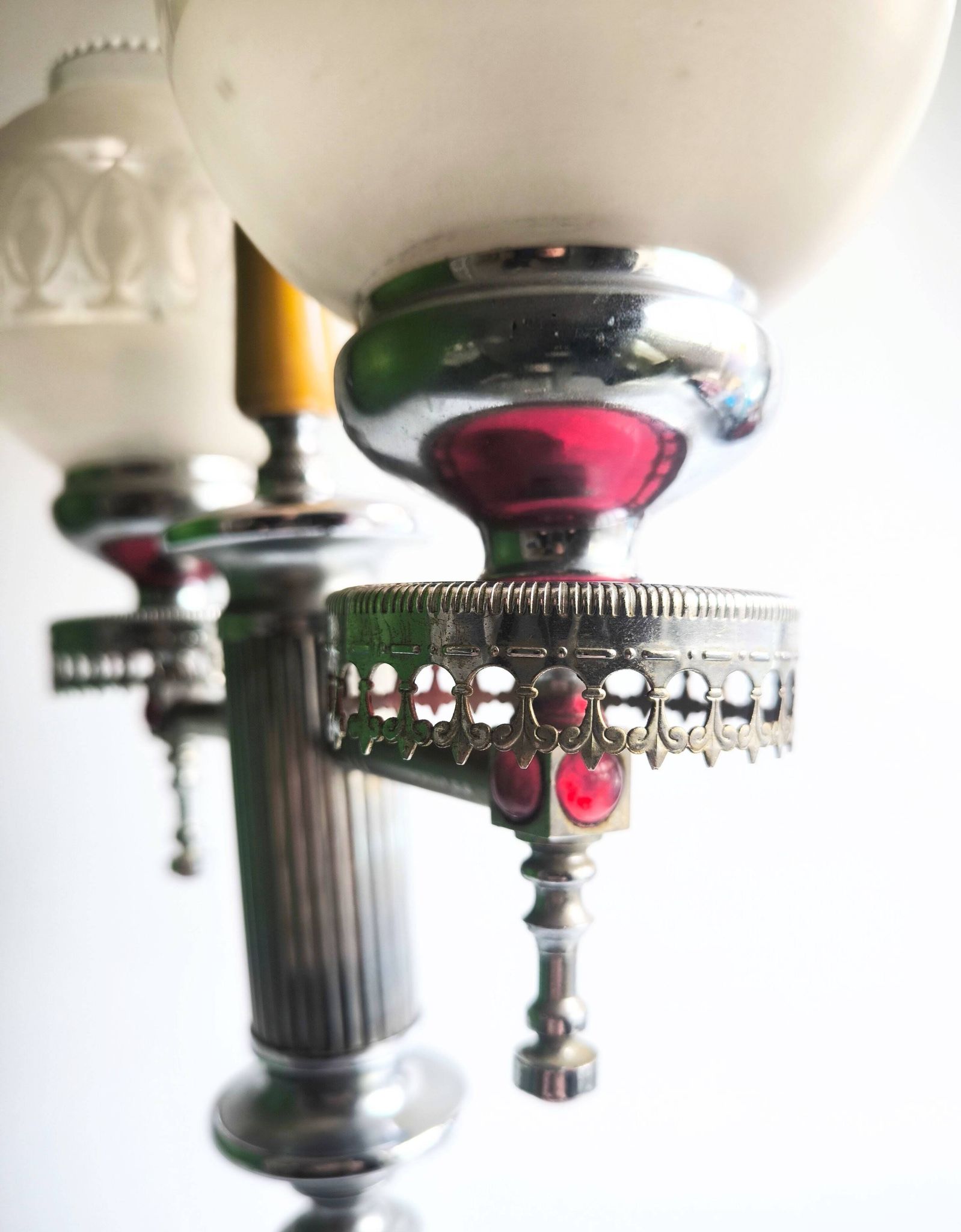 Lampe de table style Hollywood Regency Mid Century Modern