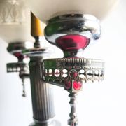 Lampe de table style Hollywood Regency Mid Century Modern