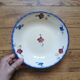 Digoin vintage calotte plates, Mary-Lou