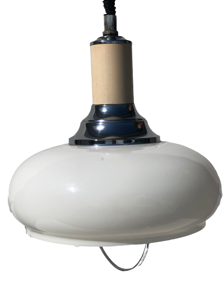 Vintage pendant lamp with Rolly system