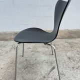 6 Series 7 chairs by Arne Jacobsen for Fritz Hansen