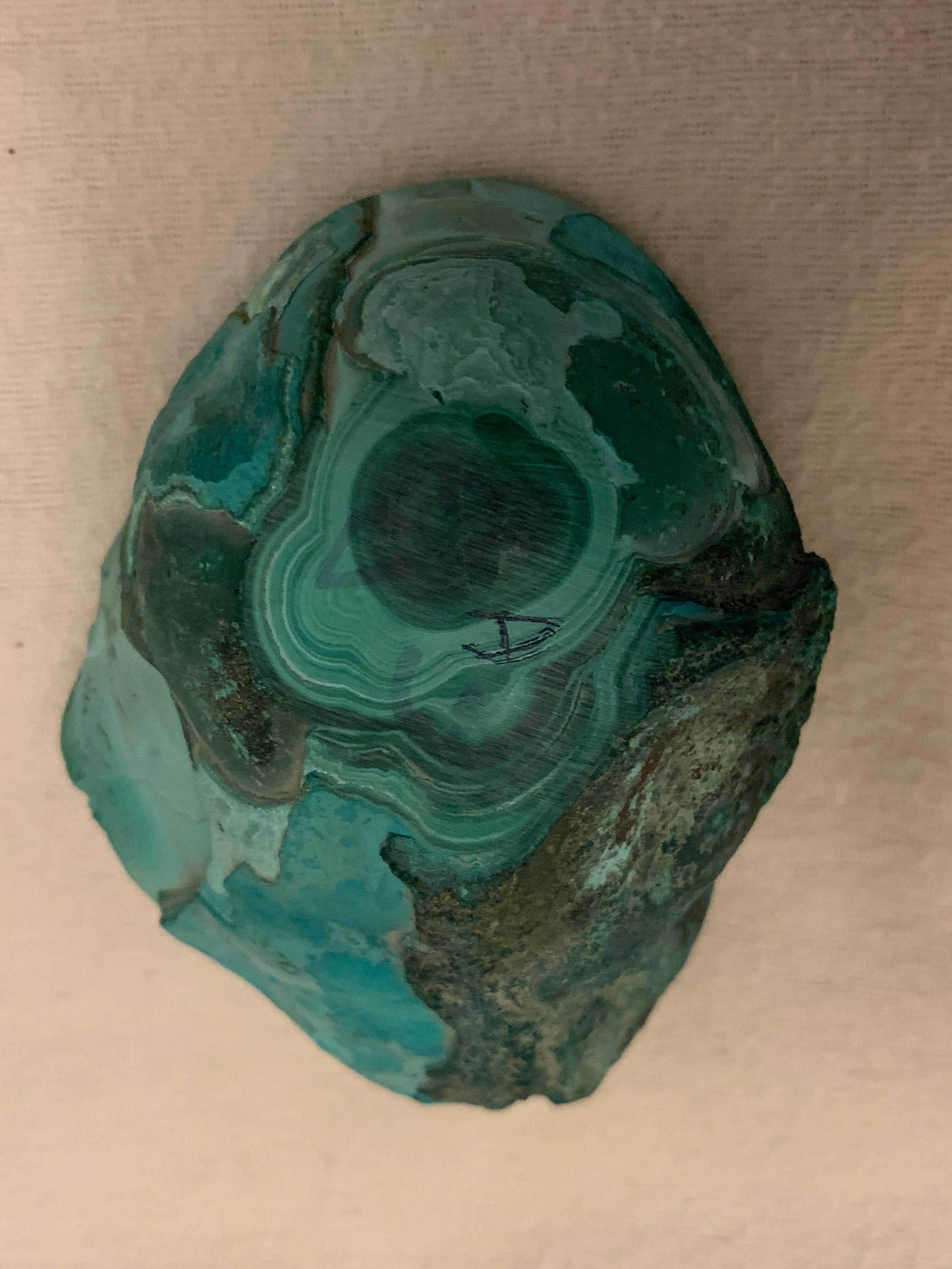 Malachite ashtra