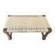 Banc bois et corde