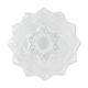 Glass star candle holder