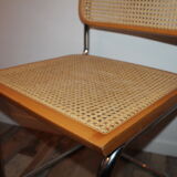 Lot of 4 chairs Marcel Breuer Cesca B32
